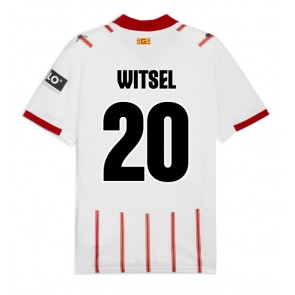 Girona Axel Witsel #20 Hjemmebanetrøje 2025-26 Kortærmet